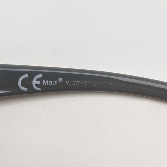 🕶️Maui Jim MJ278-03F Spartan Reef Sunglasses 63.5/16 125 /KAK549🕶️ - Picture 4 of 9